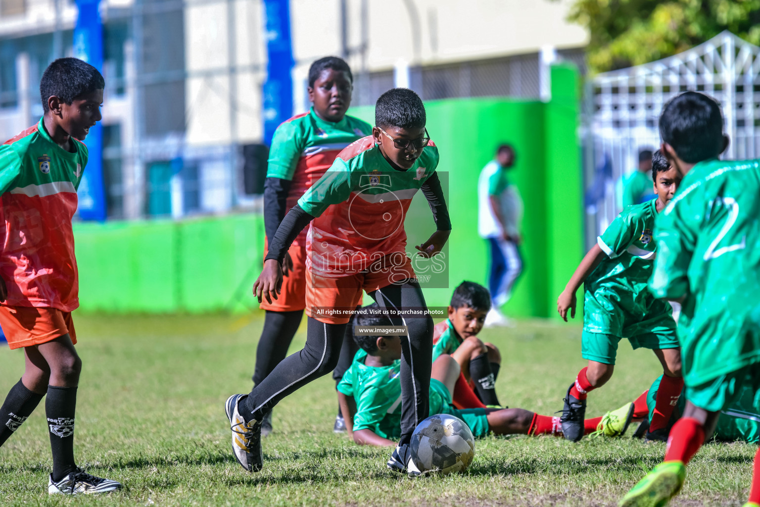 Day 2 of Milo Kids Football Fiesta 2022 was held in Male', Maldives on 20th October 2022. Photos: Nausham Waheed/ images.mv