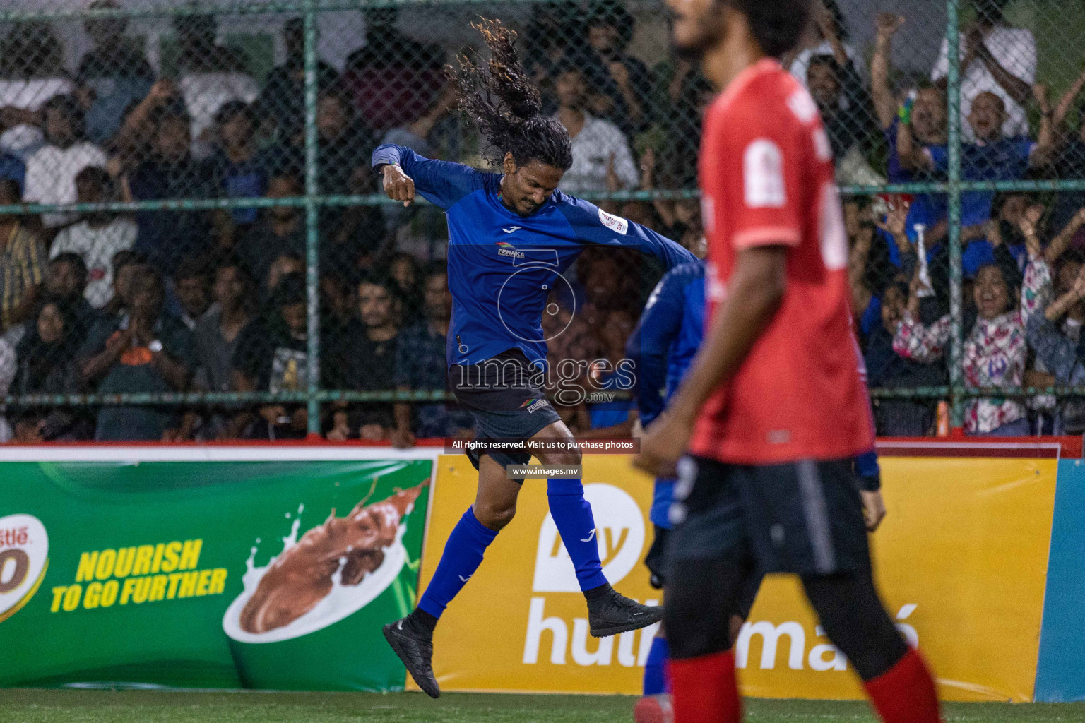 Team Fenaka vs United BML in Club Maldives Cup 2022 was held in Hulhumale', Maldives on Sunday, 9th October 2022. Photos: Ismail Thoriq / images.mv