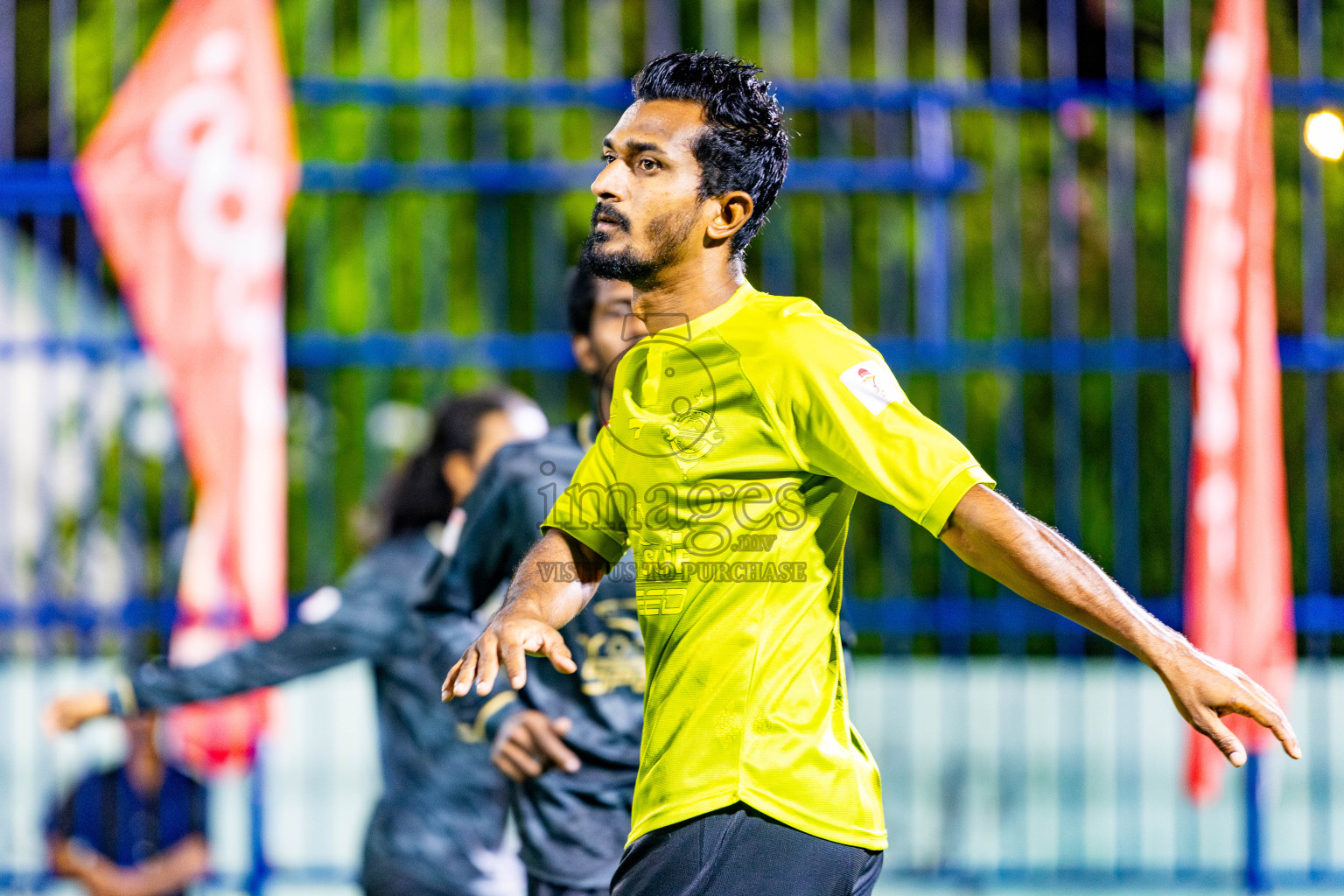 CC Sports Club vs Afro SC in the final of Eydhafushi Futsal Cup 2024 was held on Wednesday , 17th April 2024, in B Eydhafushi, Maldives Photos: Nausham Waheed / images.mv