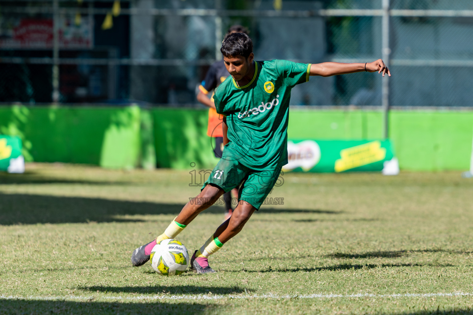 Day 3 of MILO Academy Championship 2024 (U-14) was held in Henveyru Stadium, Male', Maldives on Saturday, 2nd November 2024.
Photos: Hassan Simah / Images.mv