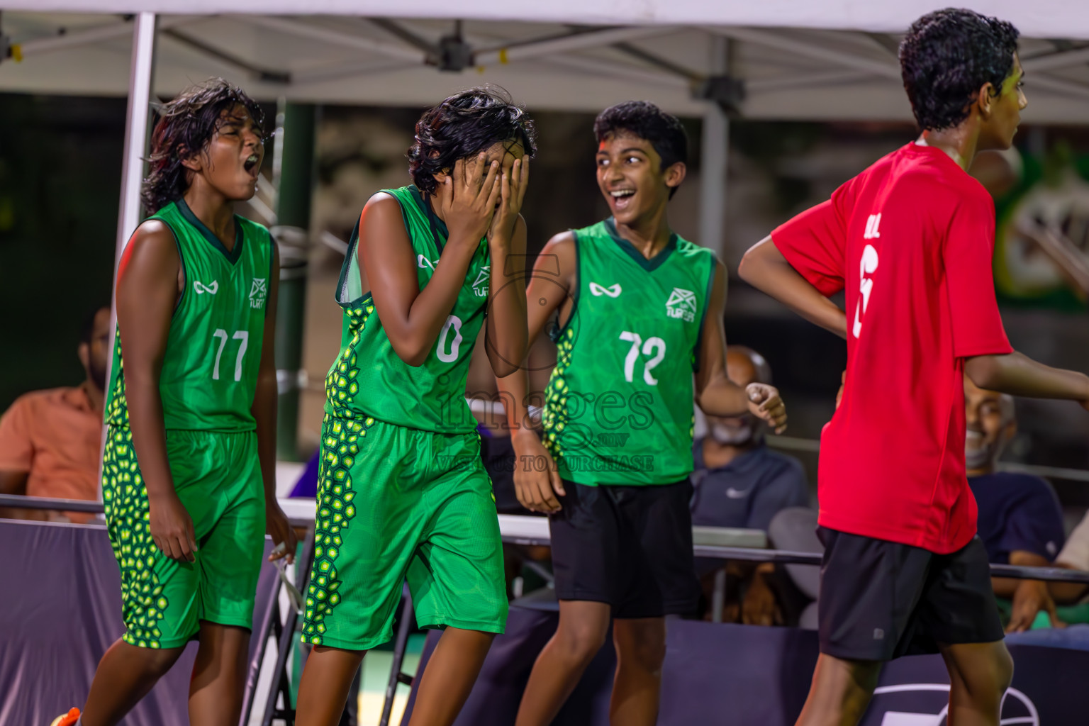 Day 3 of MILO Ramadan 3x3 Challenge 2024 was held in Ekuveni Outdoor Basketball Court at Male', Maldives on Thursday, 14th March 2024.
Photos: Ismail Thoriq / images.mv