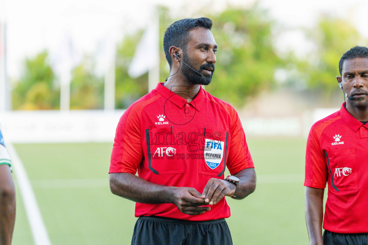 Semi Finals Match 02 Huss Songun FT VS Velaa Sports Club in Day 8 of Eydhafushi Cup 2025 held in Eydhafushi Football Stadium at B. Eydhafushi, Maldives on Saturday, 13th September 2025. Photos: Arif Rasheed / images.mv