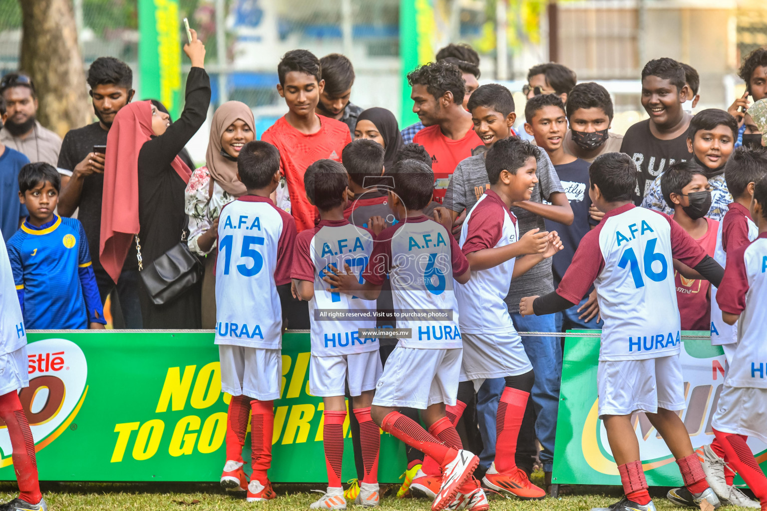 Day 2 of MILO Academy Championship 2022 held in Male' Maldives on Friday, 11th March 2021. Photos by: Nausham Waheed