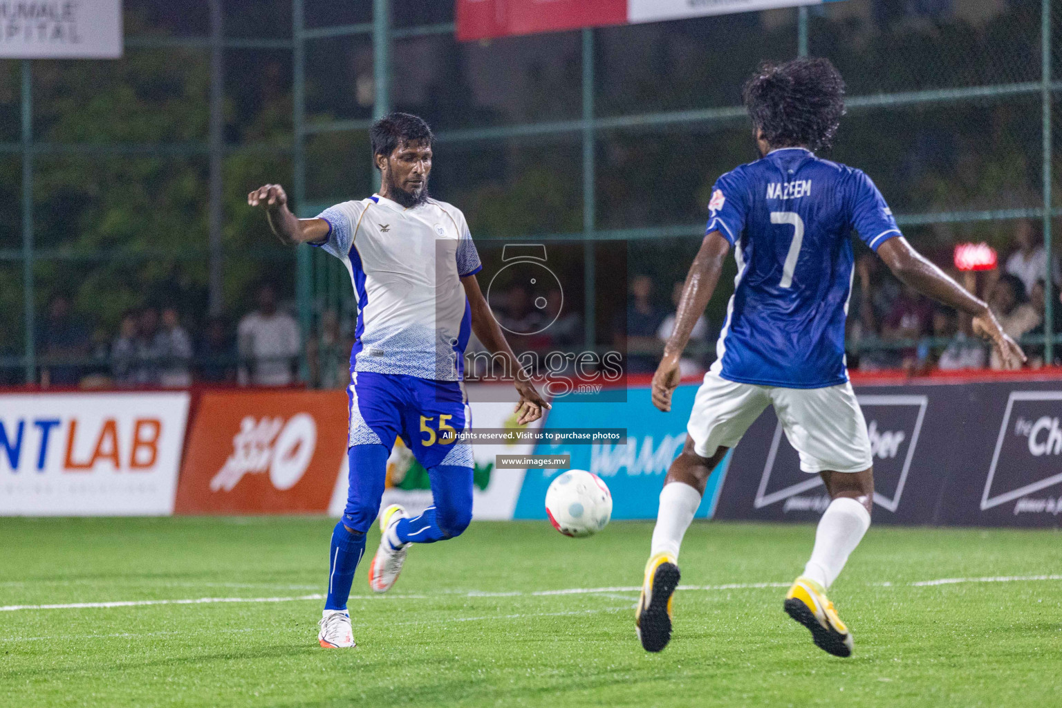 Team Allied vs Muleeaage RC in Club Maldives Cup 2022 was held in Hulhumale', Maldives on Wednesday, 12th October 2022. Photos: Ismail Thoriq/ images.mv