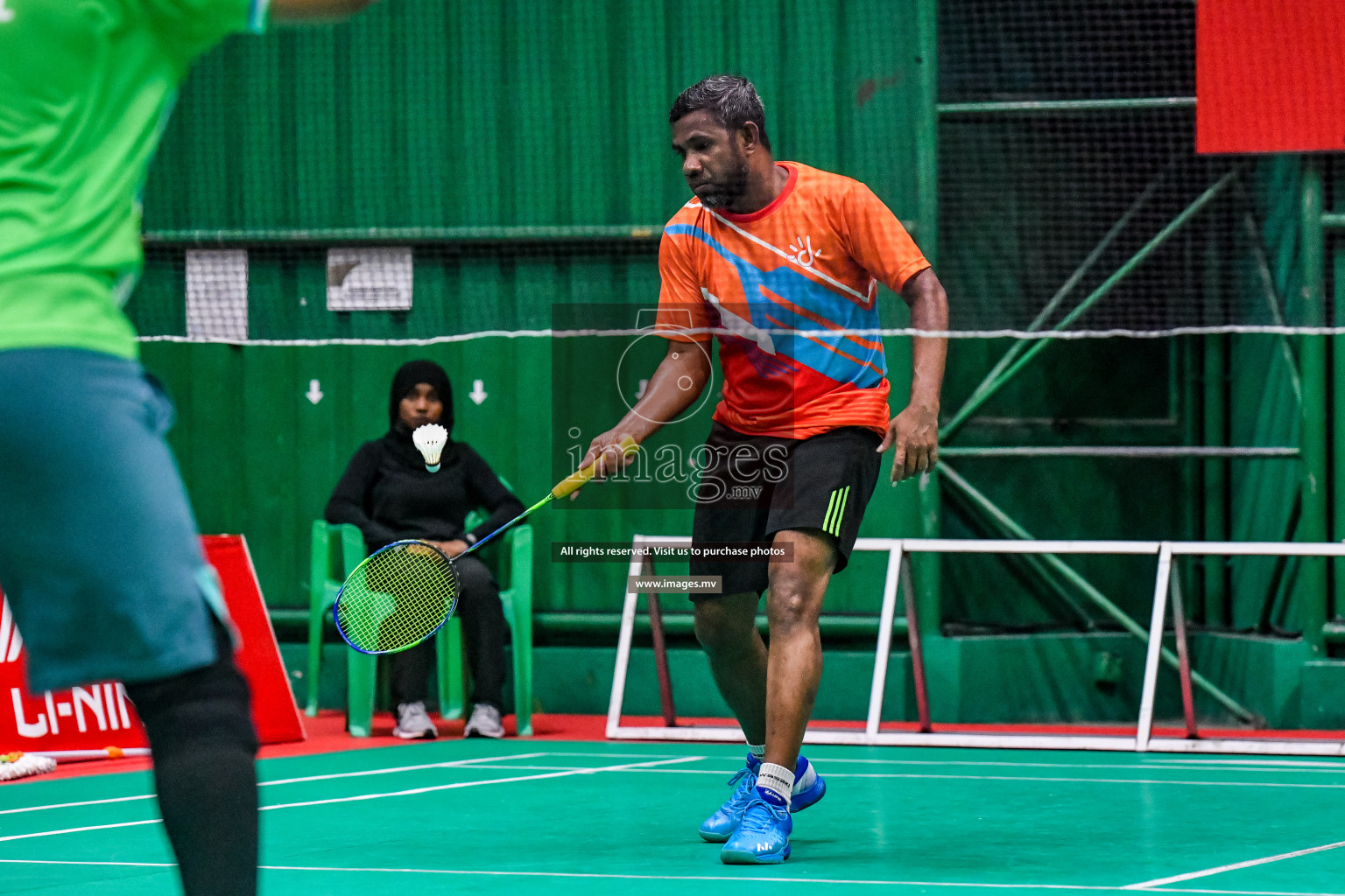 Day 3 of 6th Office Company Badmintion Championship held in Male', Maldives Photos: Nausham Waheed / Images.mv