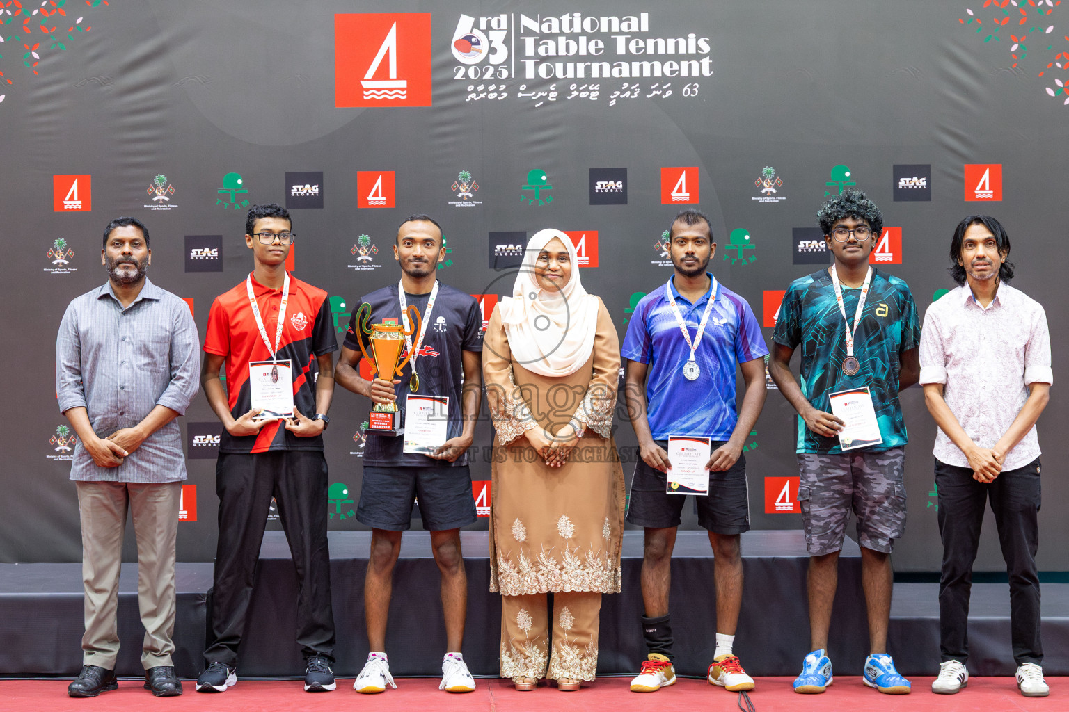 Day 6 of BML 63rd National Table Tennis Tournament 2025 was held on Saturday, 30th August 2025 in Male' TT Hall, Male', Maldives.
Photos: Ismail Thoriq / images.mv