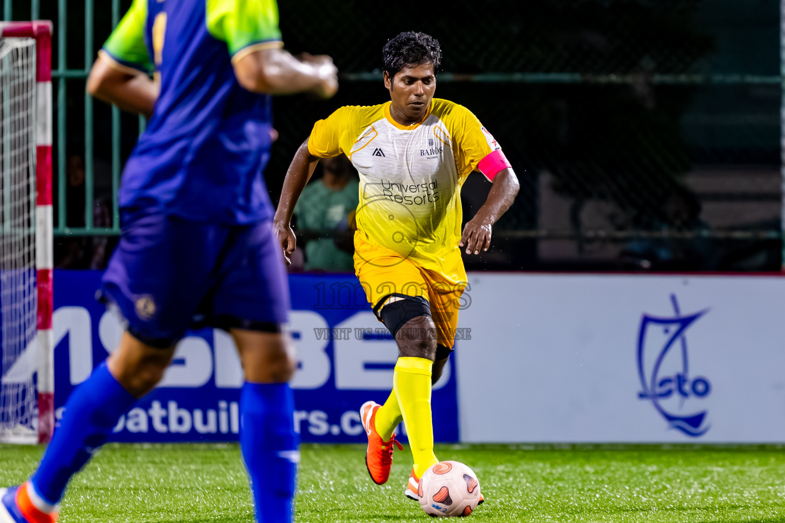Club Immigration vs Baros Maldives in Day 1 of Club Maldives Cup 2025 was held in Rehendi Futsal Ground, Hulhumale', Maldives on Sunday, 28th September 2025. Photos: Nausham Waheed / images.mv