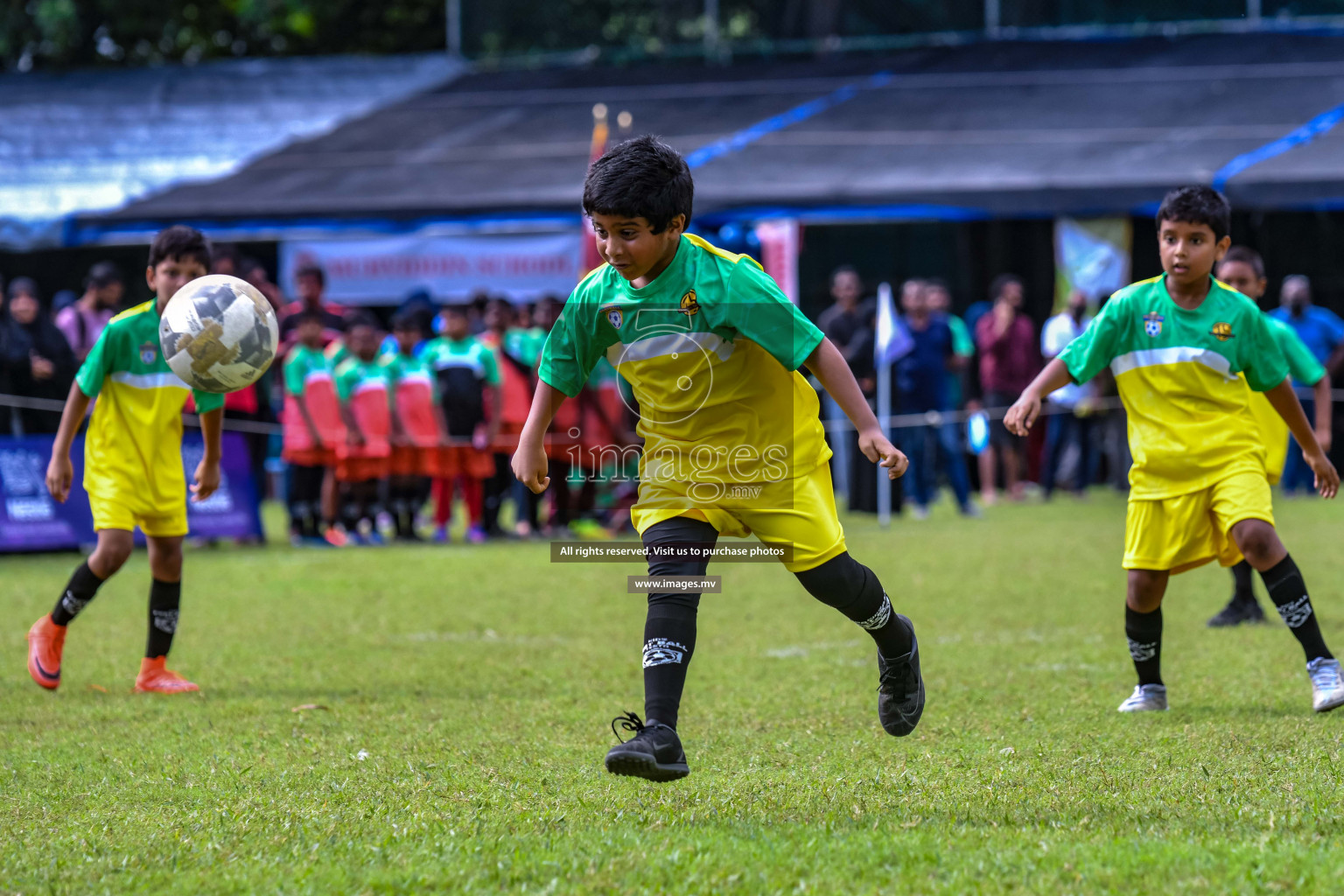 Day 1 of Milo Kids Football Fiesta 2022 was held in Male', Maldives on 19th October 2022. Photos: Nausham Waheed/ images.mv