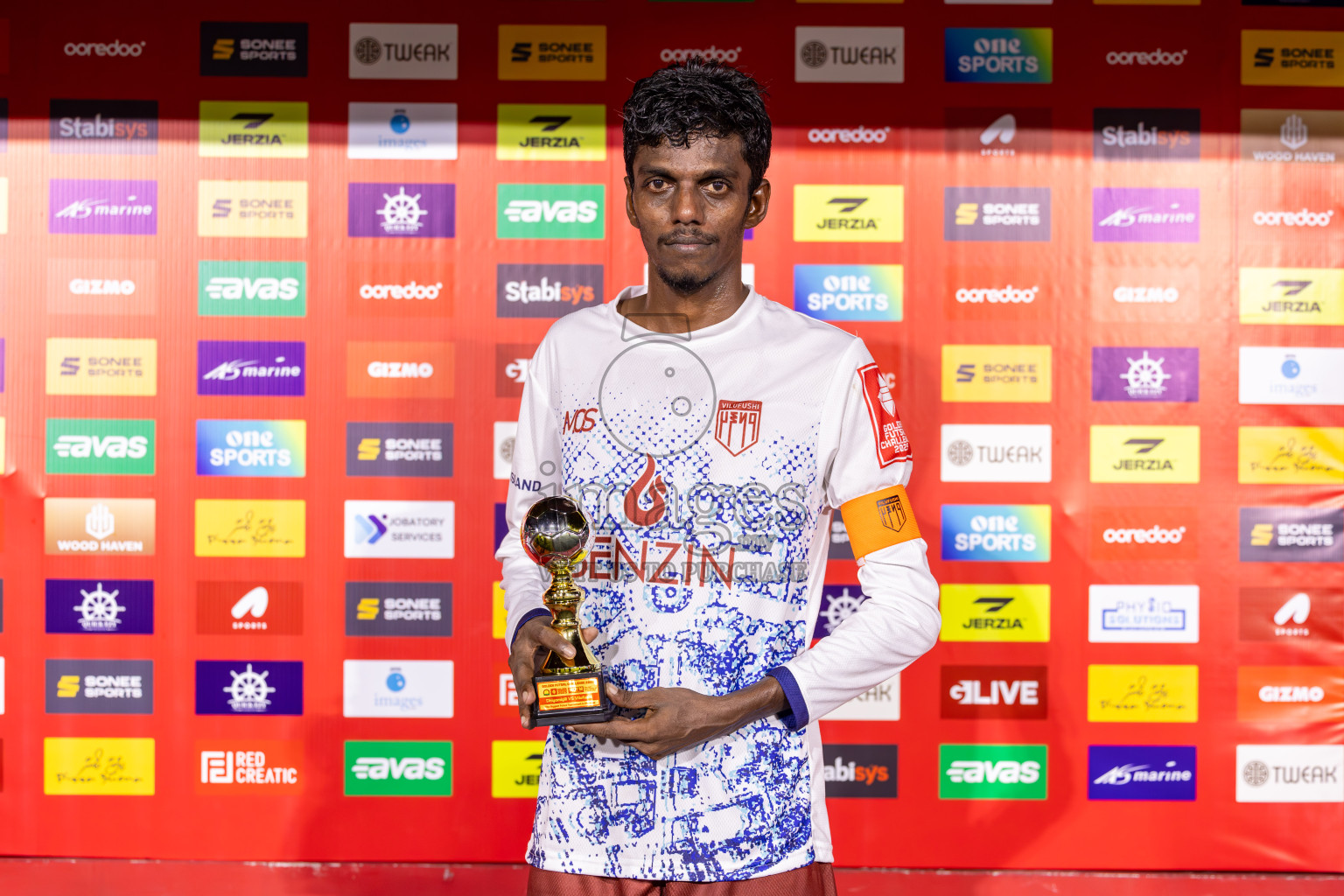 Th Dhiyamigili vs Th Vilufushi  in Day 6 of Golden Futsal Challenge 2025 on Friday, 6th January 2025, in Hulhumale', Maldives
Photos: Ismail Thoriq / images.mv