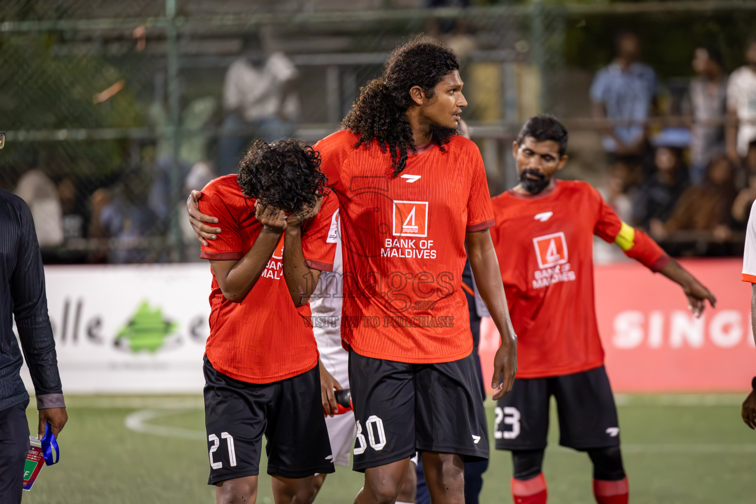 United BML vs Dhiraagu in Round of 16 of Club Maldives Cup 2024 held in Rehendi Futsal Ground, Hulhumale', Maldives on Tuesday, 8th October 2024. Photos: Ismail Thoriq / images.mv