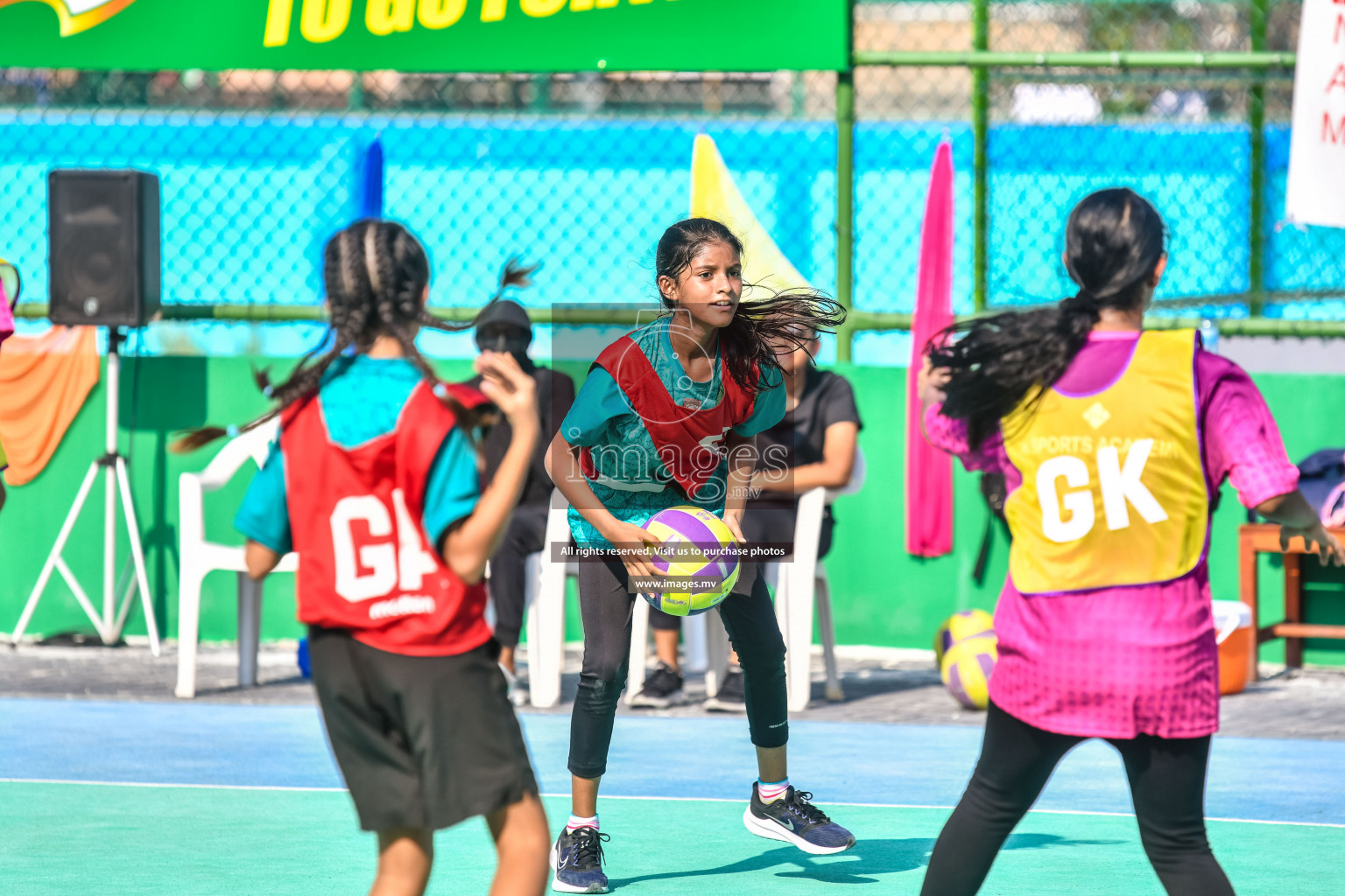 Day 8 of Junior Netball Championship 2022 on 11th March 2022 held in Male', Maldives. Photos by Nausham Waheed