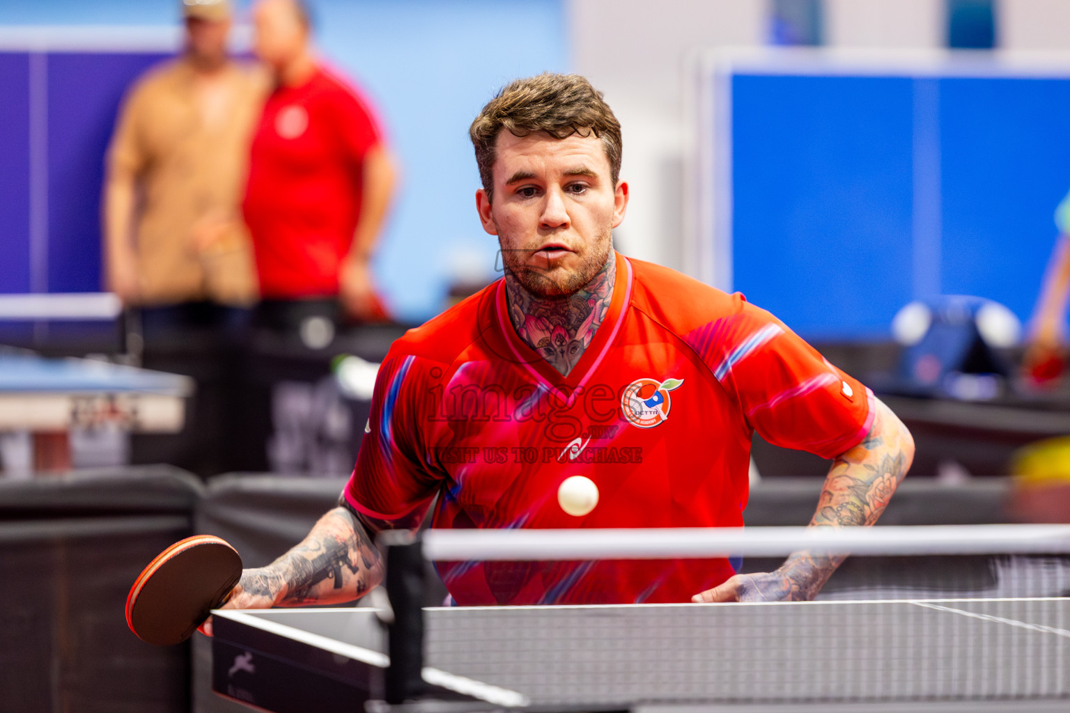 Day 2 of 1st Thoddoo Masters Table Tennis Tournament was held on Friday, 22nd August 2025 in AA Thoddoo, Maldives. Photos: Nausham Waheed / images.mv