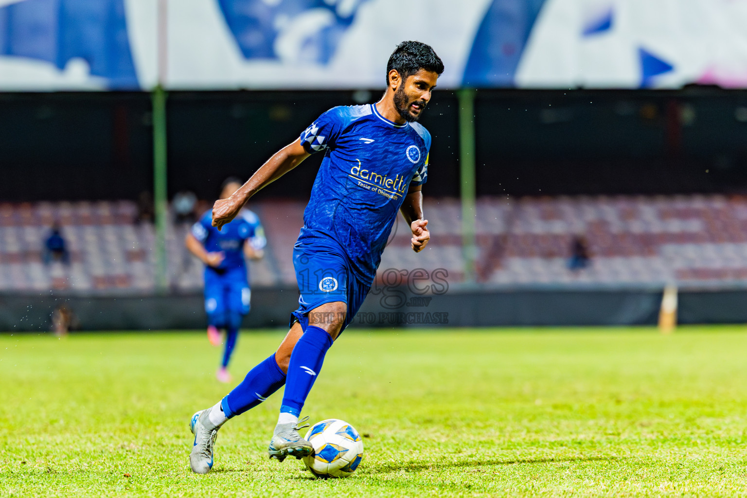 United Victory vs New Radiant Sports Club in Dhivehi Premier League 2025/26 held in National Football Stadium, Male', Maldives on Thursday, 25th September 2025. Photos: Areef Adam / Images.mv