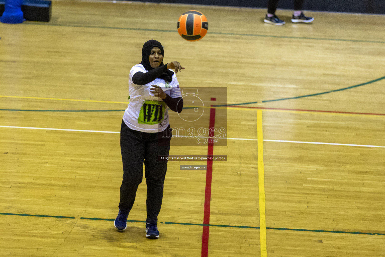 Sports Club Shining Star vs Club Green Streets in the Milo National Netball Tournament 2022 on 17 July 2022, held in Social Center, Male', Maldives. Photographer: Hassan Simah / Images.mv