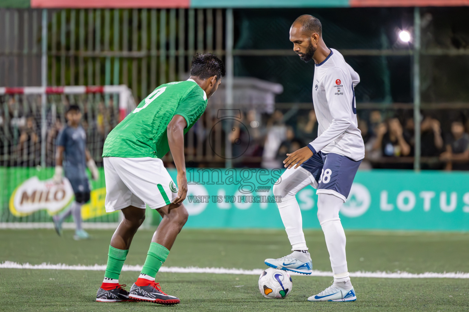 HDC vs MACL in Round of 16 of Club Maldives Cup 2024 held in Rehendi Futsal Ground, Hulhumale', Maldives on Monday, 7th October 2024. Photos: Ismail Thoriq / images.mv