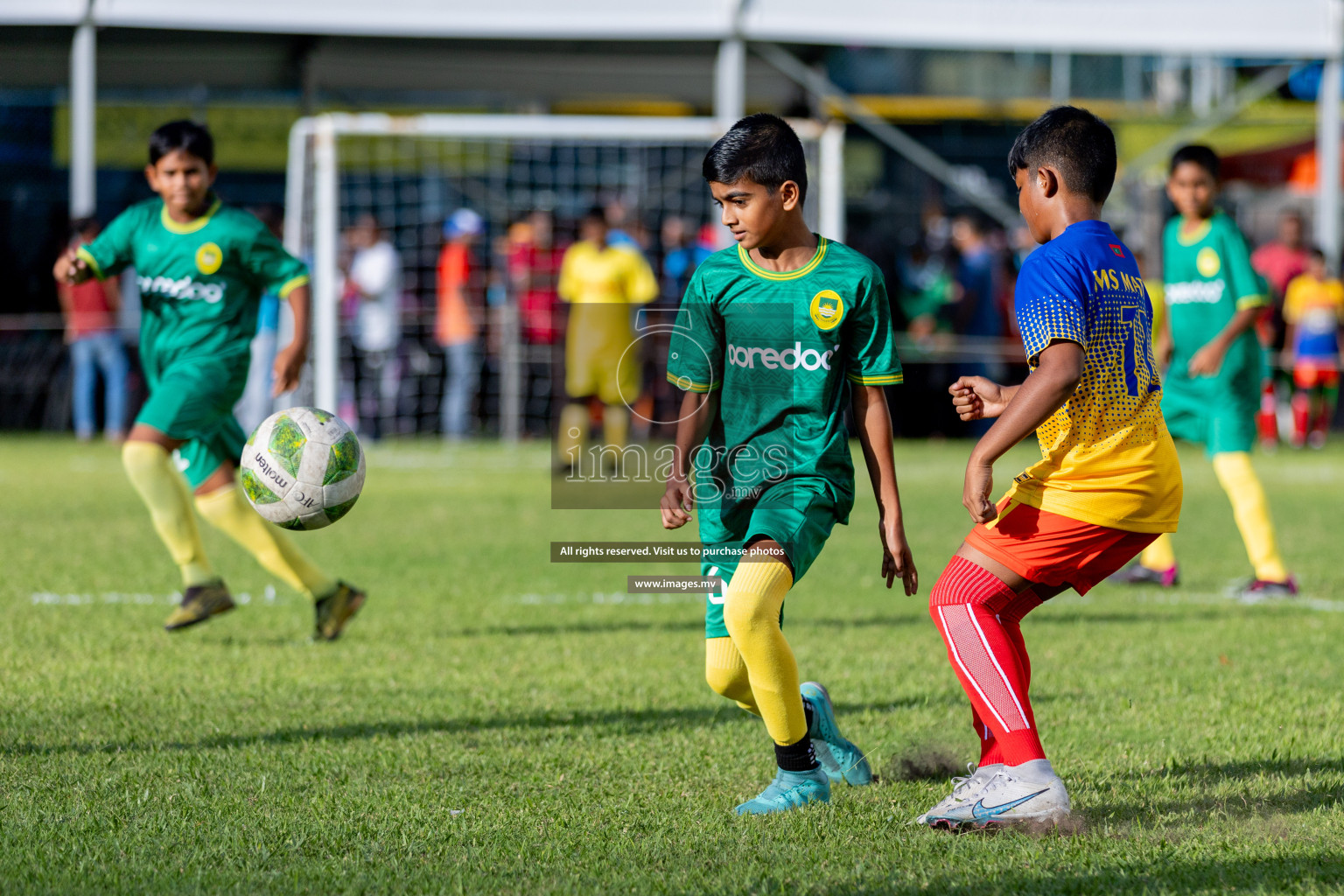 Day 1 of MILO Academy Championship 2023 (U12) was held in Henveiru Football Grounds, Male', Maldives, on Friday, 18th August 2023.