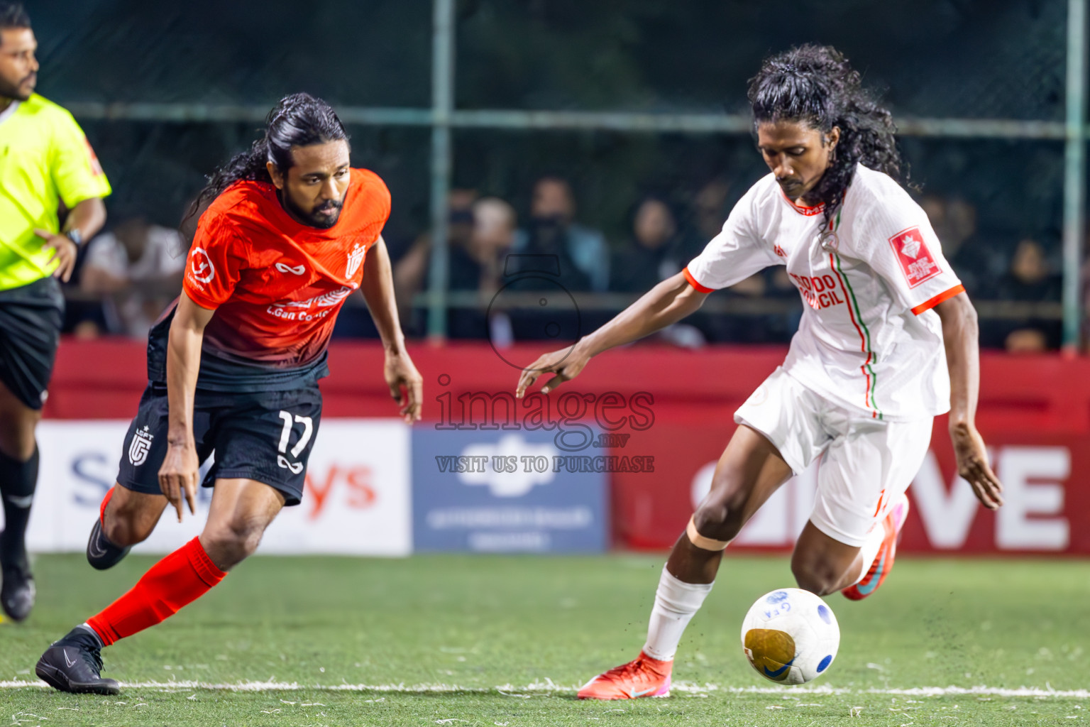 L Gan vs L Isdhoo in Laamu Atoll Finals Day 26 of Golden Futsal Challenge 2025 was held on Thursday , 30th January 2025, in Hulhumale', Maldives. Photos: Ismail Thoriq / images.mv