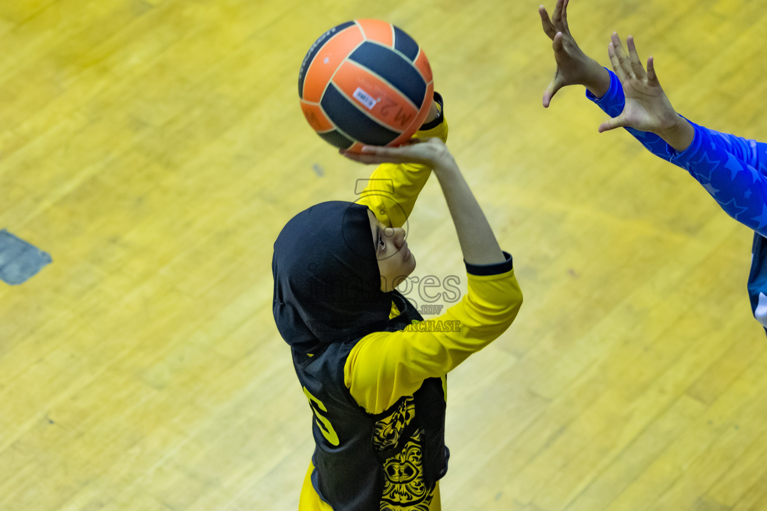 Day 12 of 25th Inter-School Netball Tournament was held in Social Center at Male', Maldives on Thursday, 22nd August 2024.