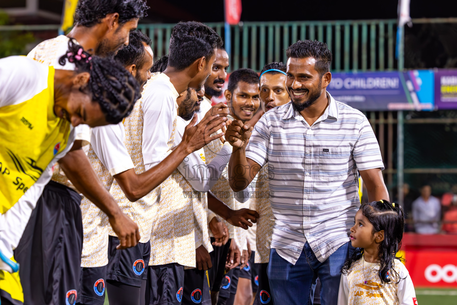 M Mulah VS M Raiymandhoo in Day 25 of Golden Futsal Challenge 2024 was held on Thursday , 8th February 2024 in Hulhumale', Maldives
Photos: Ismail Thoriq / images.mv