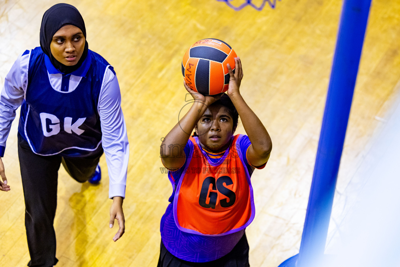 Day 2 of 25th Inter-School Netball Tournament was held in Social Center at Male', Maldives on Saturday, 10th August 2024. Photos: Nausham Waheed / images.mv