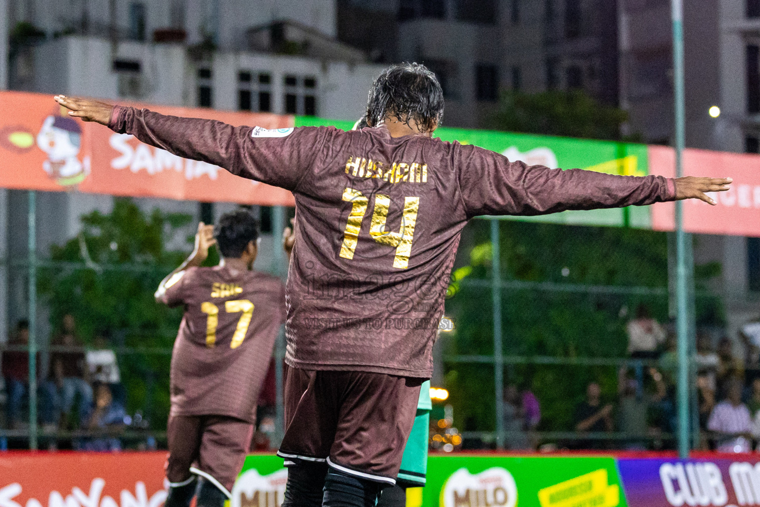 MMA SC vs CLUB CVC in Club Maldives Classic 2024 held in Rehendi Futsal Ground, Hulhumale', Maldives on Wednesday, 11th September 2024. 
Photos: Shuu Abdul Sattar / images.mv