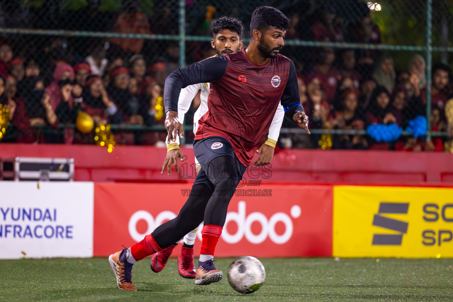 Th Thimarafushi vs Th Omadhoo in Day 27 of Golden Futsal Challenge 2024 was held on Saturday , 10th February 2024 in Hulhumale', Maldives
Photos: Ismail Thoriq / images.mv