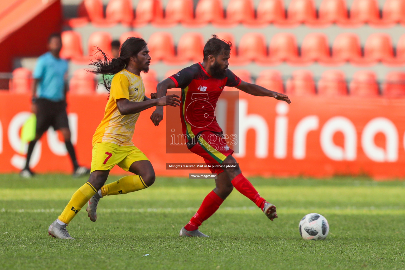 Victory SC vs Da Grande SC in Dhiraagu Dhivehi Premier League 2019 held in Male', Maldives on 24th June 2019 Photos: Shuadh Abdul Sattar/images.mv