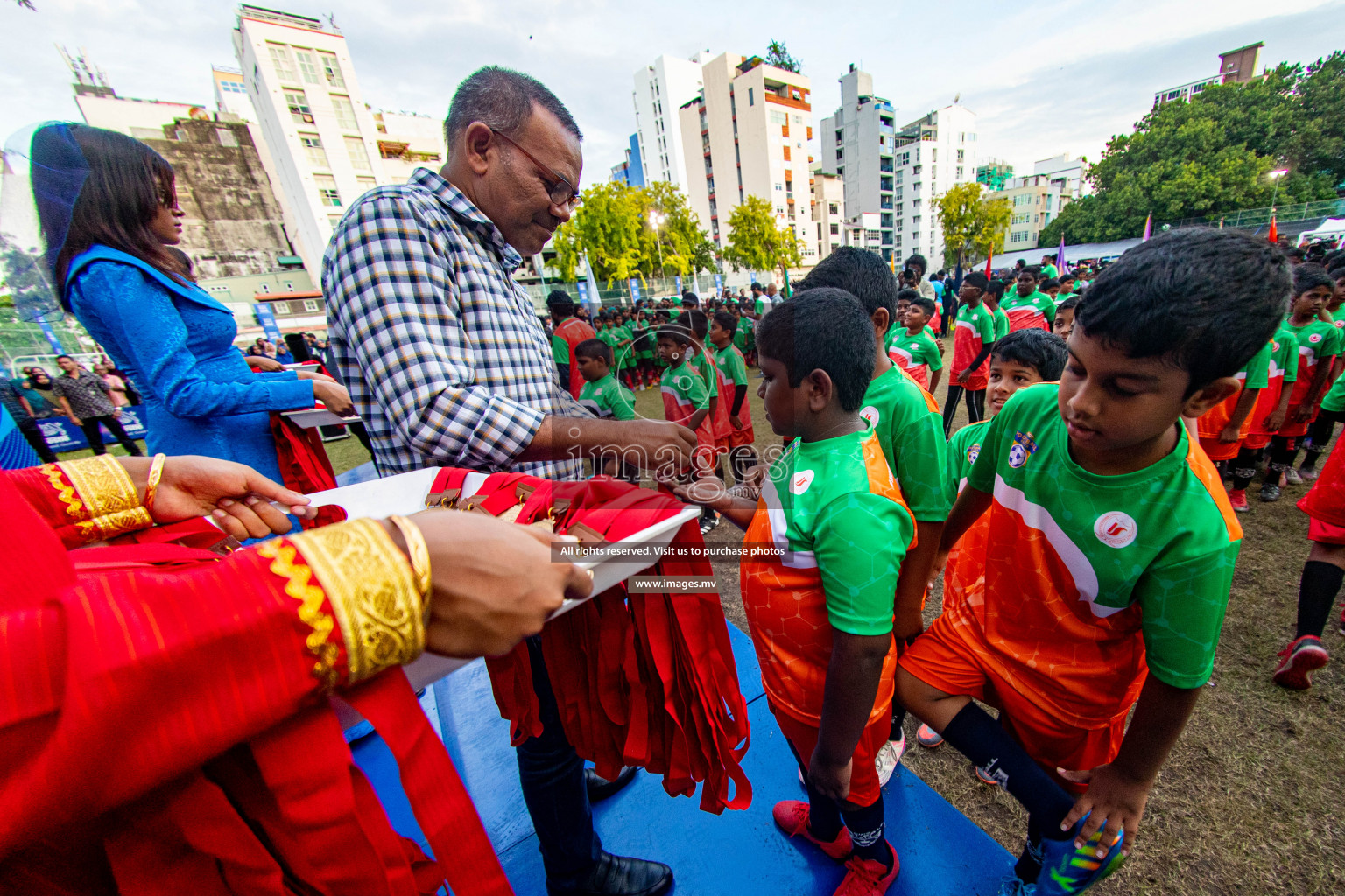 Day 4 of Milo Kids Football Fiesta 2022 was held in Male', Maldives on 22nd October 2022. Photos:Hassan Simah / images.mv