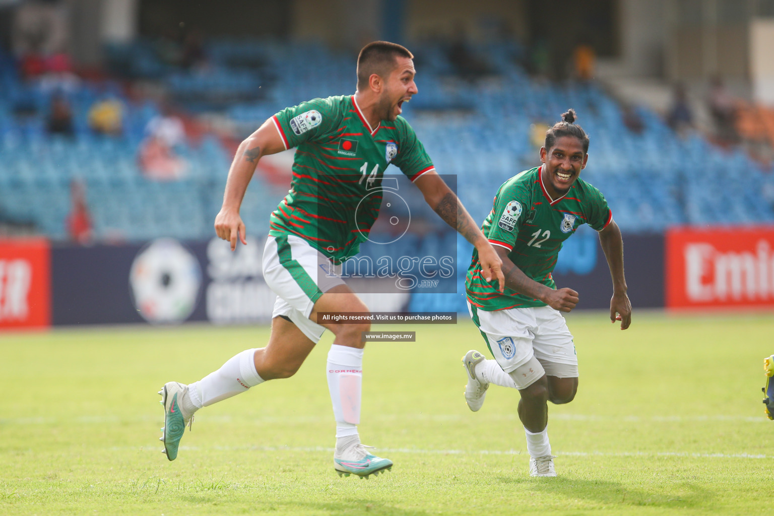 Bangladesh vs Maldives in SAFF Championship 2023 held in Sree Kanteerava Stadium, Bengaluru, India, on Saturday, 25th June 2023. Photos: Nausham Waheed, Hassan Simah / images.mv