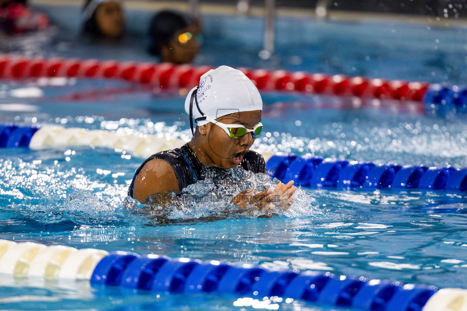 20th Inter-school Swimming Competition 2024 held in Hulhumale', Maldives on Monday, 14th October 2024. 
Photos: Hassan Simah / images.mv