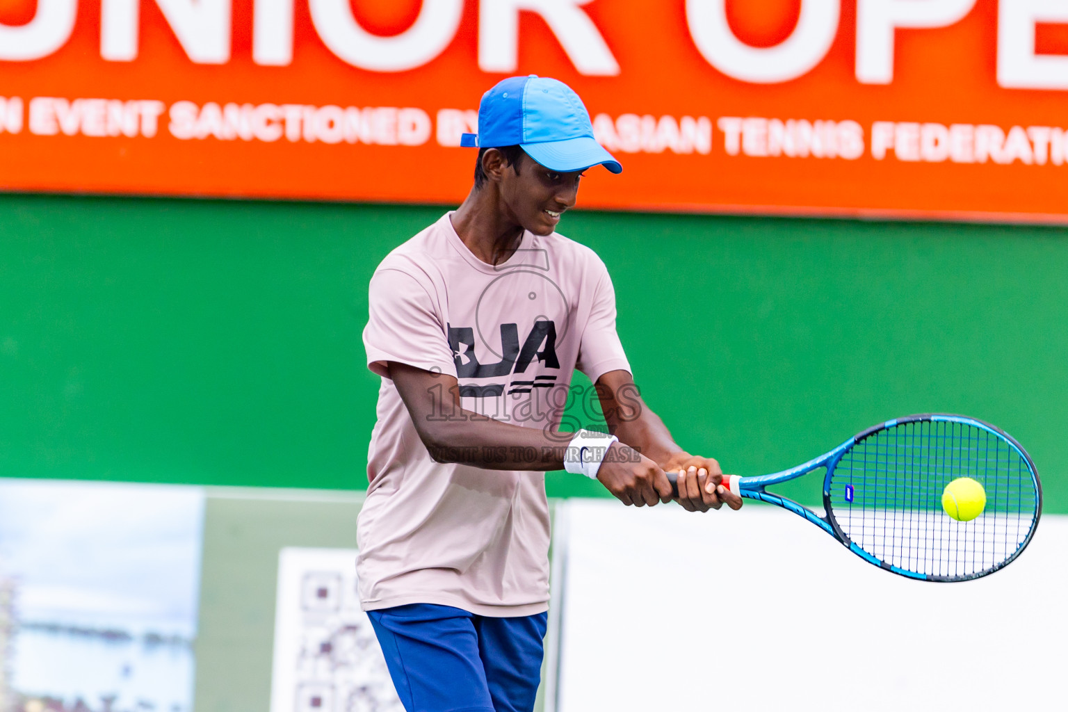 Day 7 of ATF Maldives Junior Open Tennis was held in Male' Tennis Court, Male', Maldives on Wednesday, 18th December 2024. Photos: Nausham Waheed/ images.mv