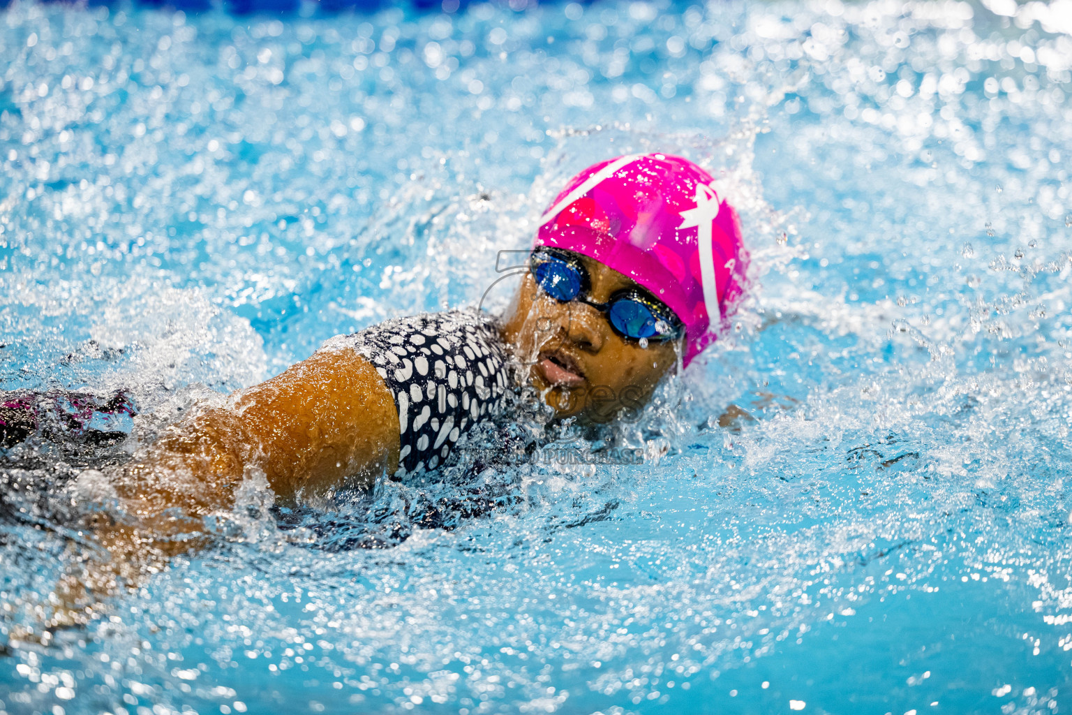 Day 5 of BML 21st Interschool Swimming Competition 2025 was held in Hulhumale' Swimming Pool, Hulhumale', Maldives on Wednesday, 15th October 2025. 
Photos: Hassan Simah / images.mv