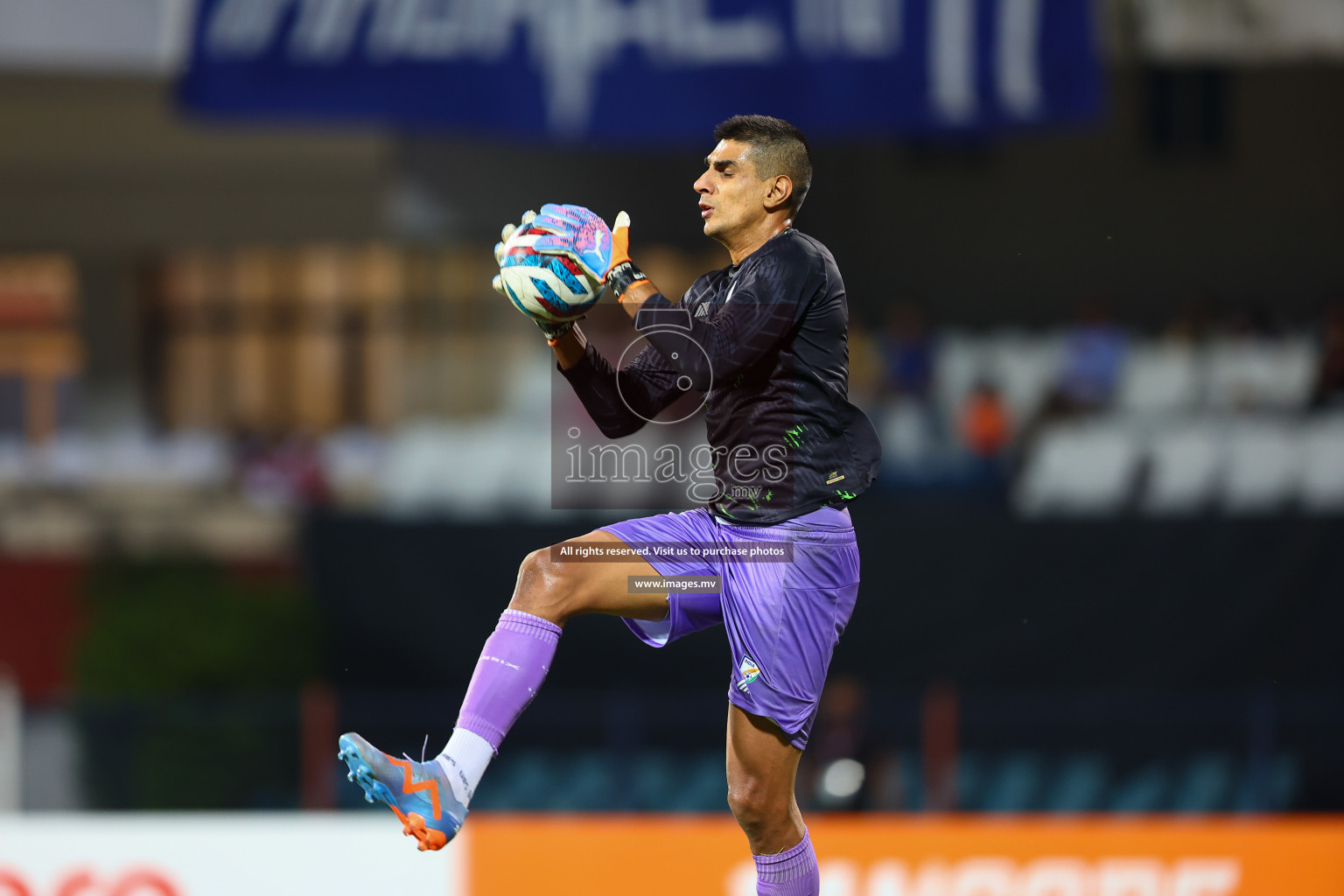 Nepal vs India in SAFF Championship 2023 held in Sree Kanteerava Stadium, Bengaluru, India, on Saturday, 24th June 2023. Photos: Nausham Waheed / images.mv