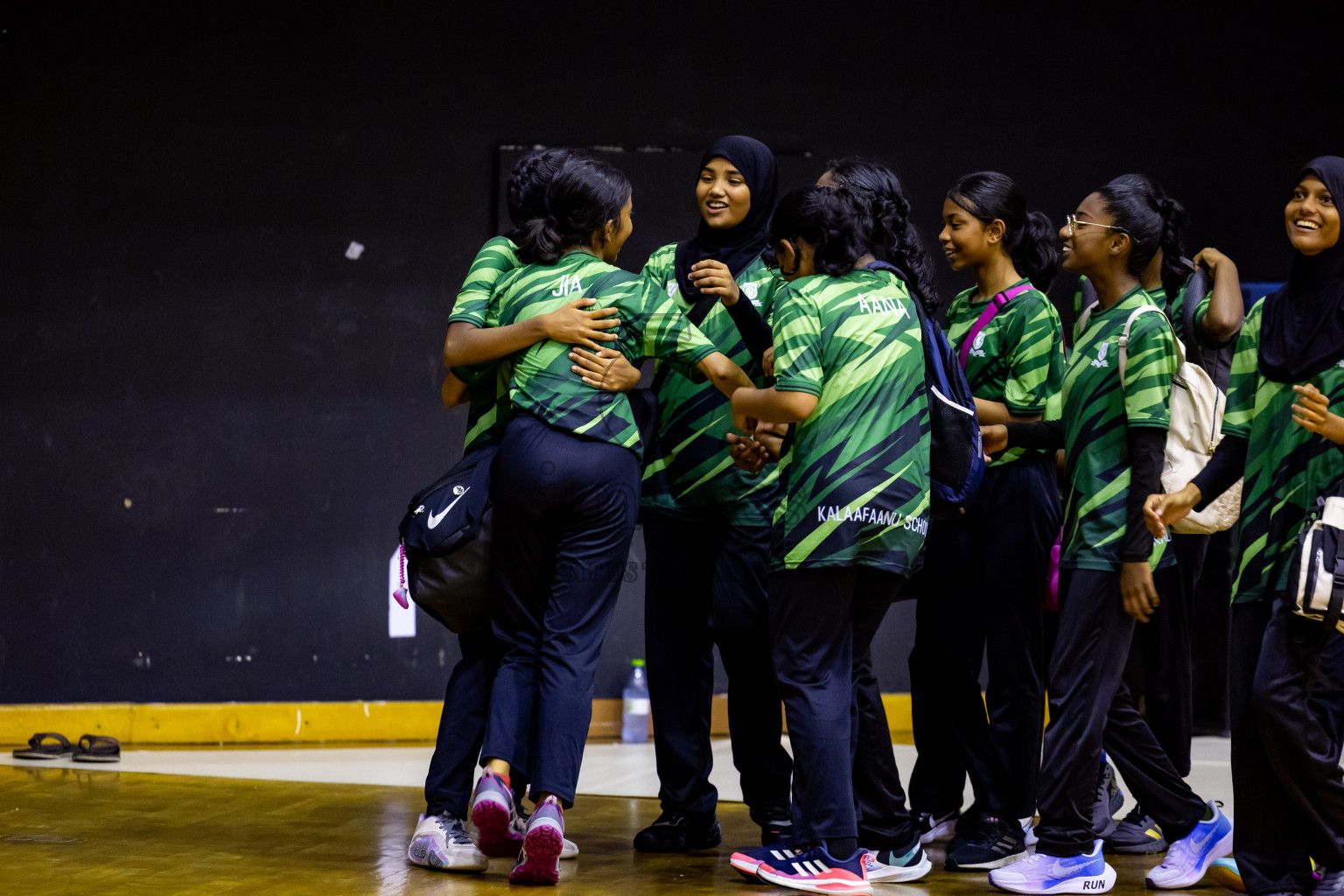 Day 6 of 25th Inter-School Netball Tournament was held in Social Center at Male', Maldives on Thursday, 15th August 2024. Photos: Nausham Waheed / images.mv