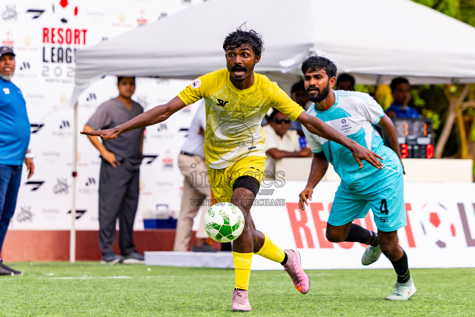 Jumeirah vs Varu in Final of Resort League 2025 (North Male Zone) was held on Saturday, 27th September 2025 in One And Only Reethi Rah Maldives Resort, Photos: Nausham Waheed / images.mv