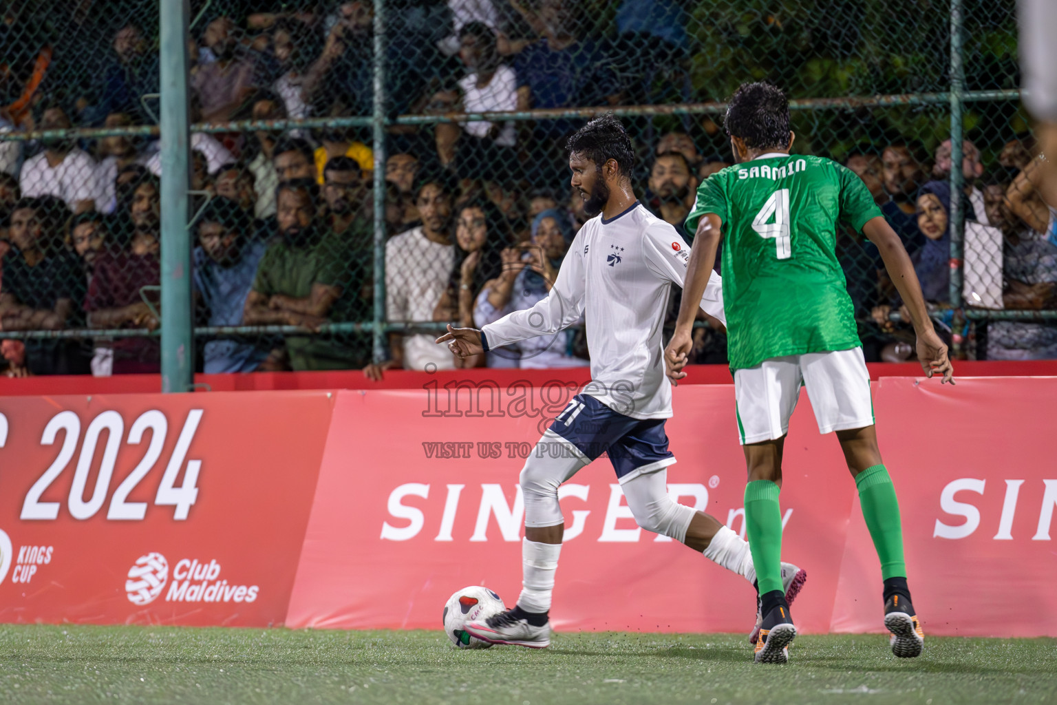 HDC vs MACL in Round of 16 of Club Maldives Cup 2024 held in Rehendi Futsal Ground, Hulhumale', Maldives on Monday, 7th October 2024. Photos: Ismail Thoriq / images.mv