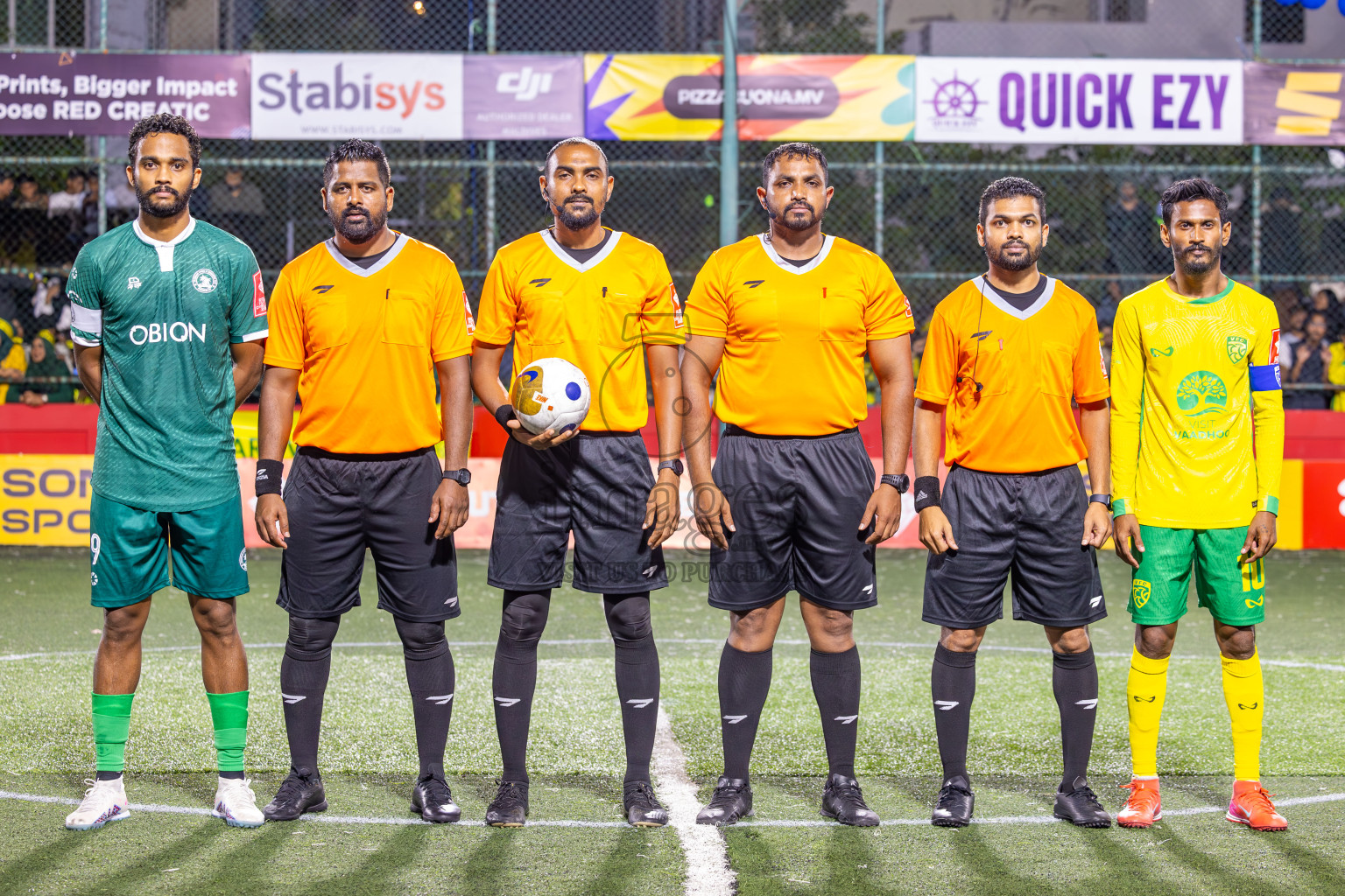 Dhandimagu vs GDh Vaadhoo in Zone Round on Day 28 of Golden Futsal Challenge 2025 was held on Saturday , 1st February 2025, in Hulhumale', Maldives. Photos: Ismail Thoriq / images.mv