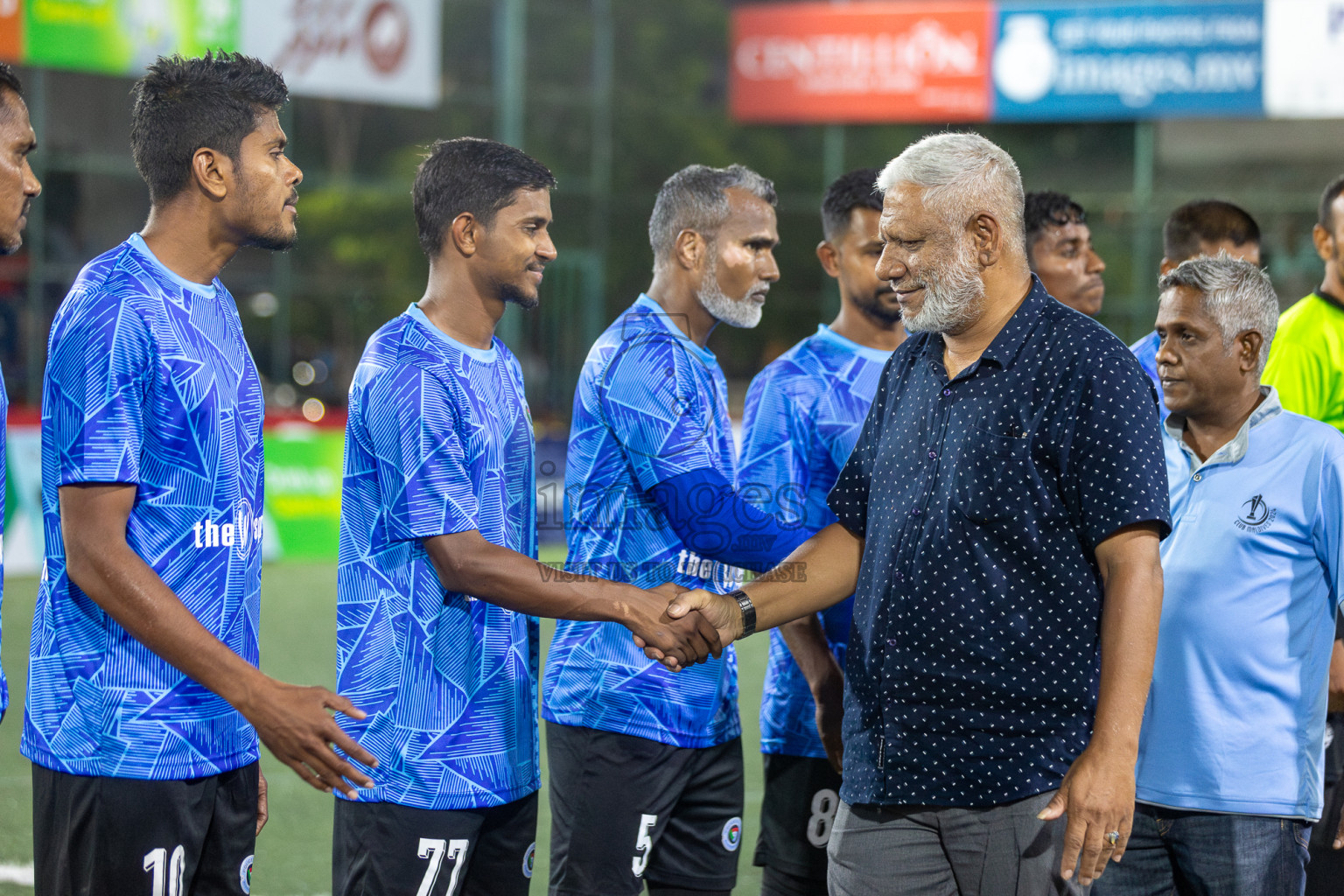 Prison Club vs Police Club in Club Maldives Cup 2024 held in Rehendi Futsal Ground, Hulhumale', Maldives on Saturday, 28th September 2024. Photos: Hassan Simah / images.mv