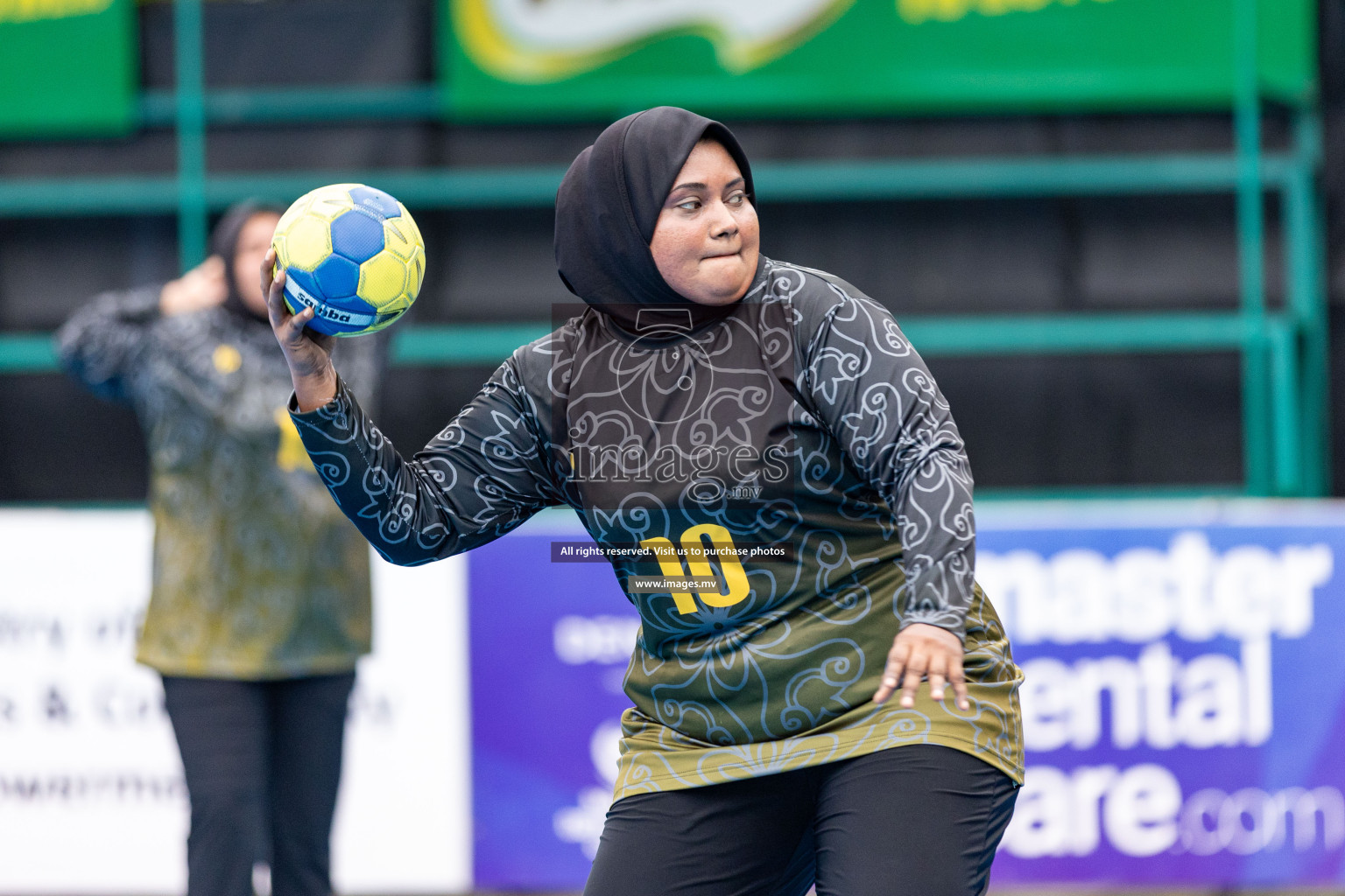 Day 3 of 7th Inter-Office/Company Handball Tournament 2023, held in Handball ground, Male', Maldives on Sunday, 18th September 2023 Photos: Nausham Waheed/ Images.mv