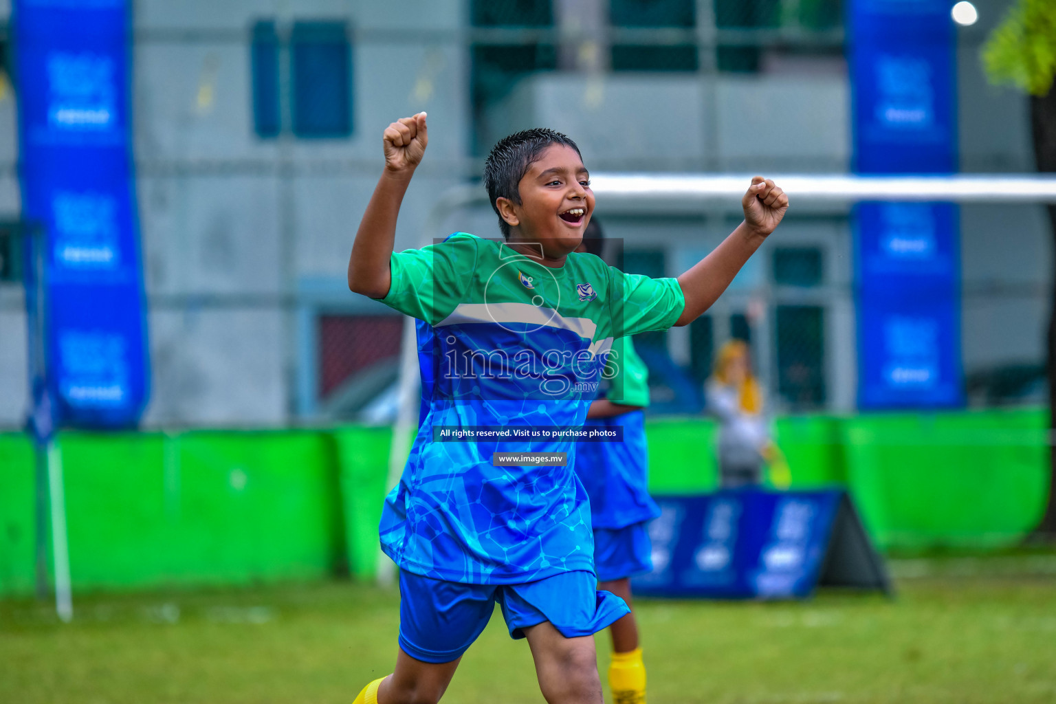 Day 4 of Milo Kids Football Fiesta 2022 was held in Male', Maldives on 22nd October 2022. Photos: Nausham Waheed/ images.mv