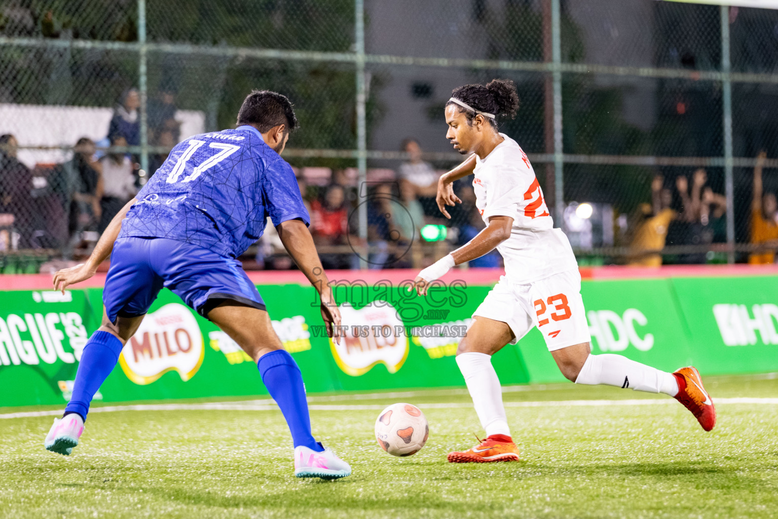 Day 4 of Milo Sector League 2025 was held in Rehendhi Futsal Ground, Hulhumale', Maldives on Tuesday, 4th November 2025. Photos: Hassan Simah / images.mv