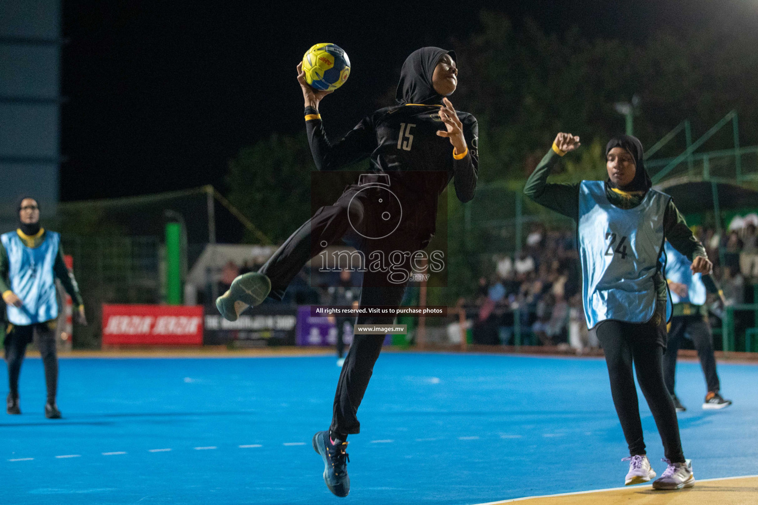 Day 3 of 6th MILO Handball Maldives Championship 2023, held in Handball ground, Male', Maldives on Friday, 22nd May 2023 Photos: Nausham Waheed/ Images.mv