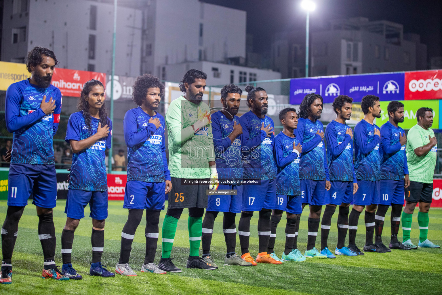 Club Maldives 2021 Round of 16 (Day 1) held at Hulhumale;, on 8th December 2021 Photos: Ismail Thoriq / images.mv