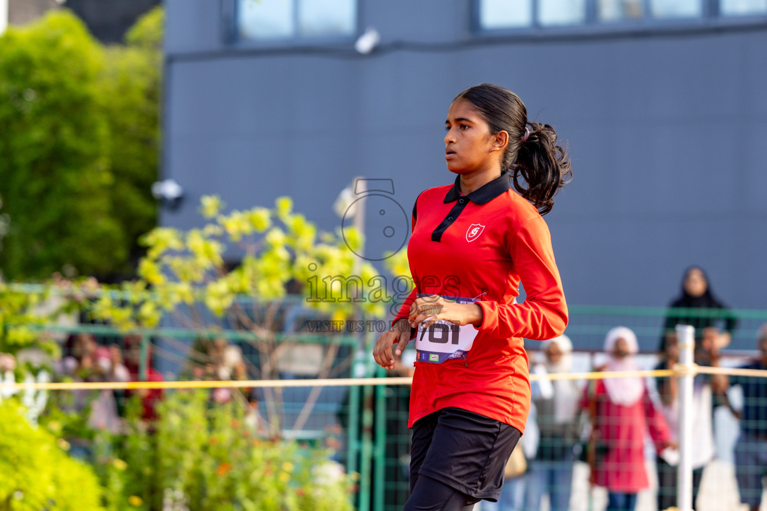 Day 2 of MWSC Interschool Athletics Championships 2024 held in Hulhumale Running Track, Hulhumale, Maldives on Sunday, 10th November 2024. 
Photos by: Hassan Simah / Images.mv