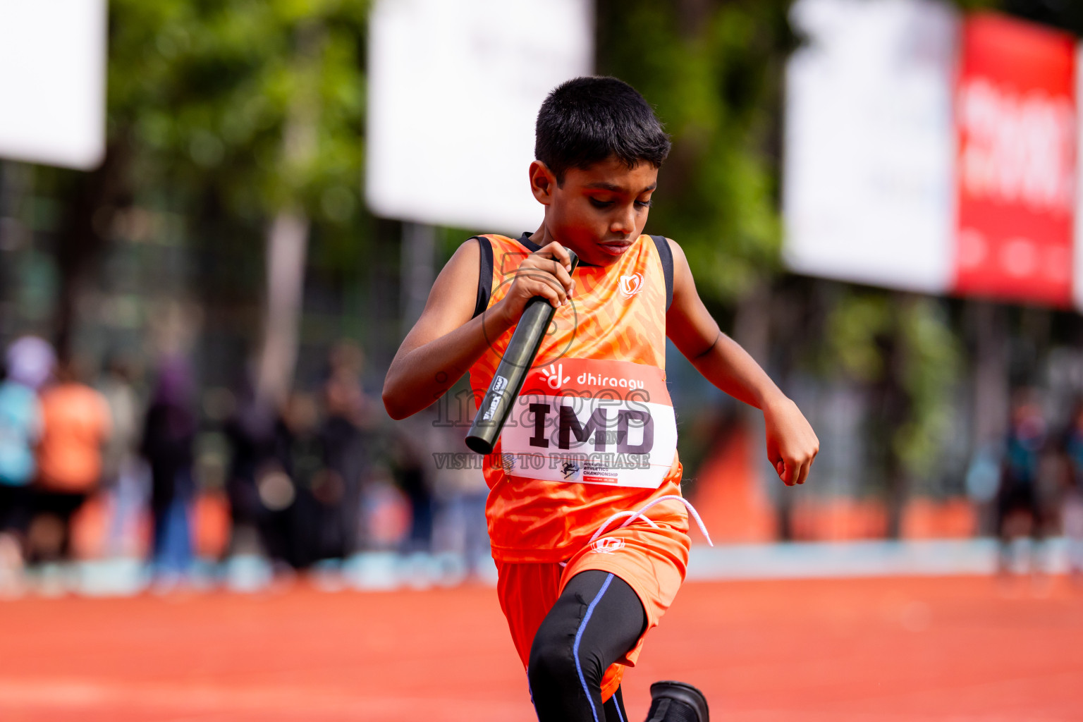 Day 6 of Inter-school Athletics Championship 2025 held in Ekuveni Synthetic Track, Male', Maldives on Sunday, 12th October 2025. Photos by: Nausham Waheed / Images.mv