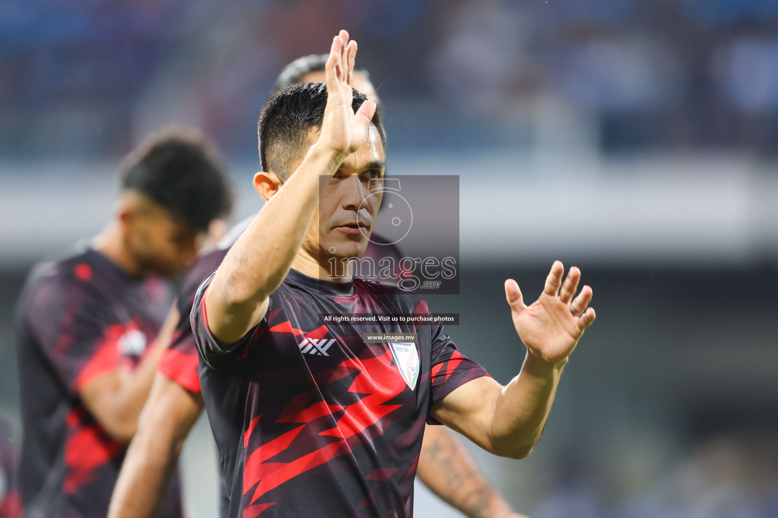 Kuwait vs India in the Final of SAFF Championship 2023 held in Sree Kanteerava Stadium, Bengaluru, India, on Tuesday, 4th July 2023. Photos: Nausham Waheed / images.mv