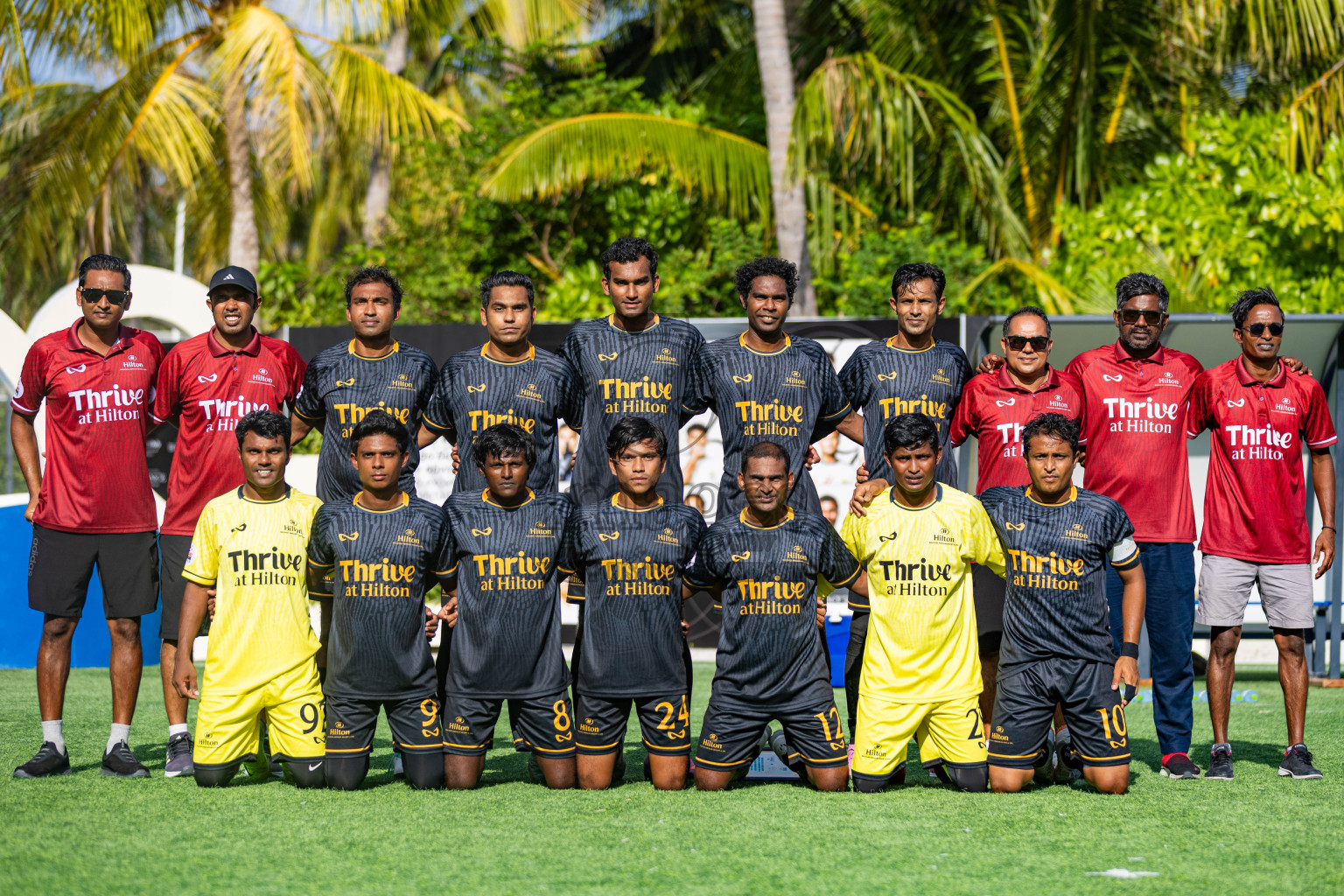 Hilton Amingiri vs Varu by Atmosphere in Resort League 2025 (North Male Zone) day 4 was held on Saturday, 6th September 2025 in One And Only Reethi Rah Maldives Resort, Photos: Areef Adam / images.mv