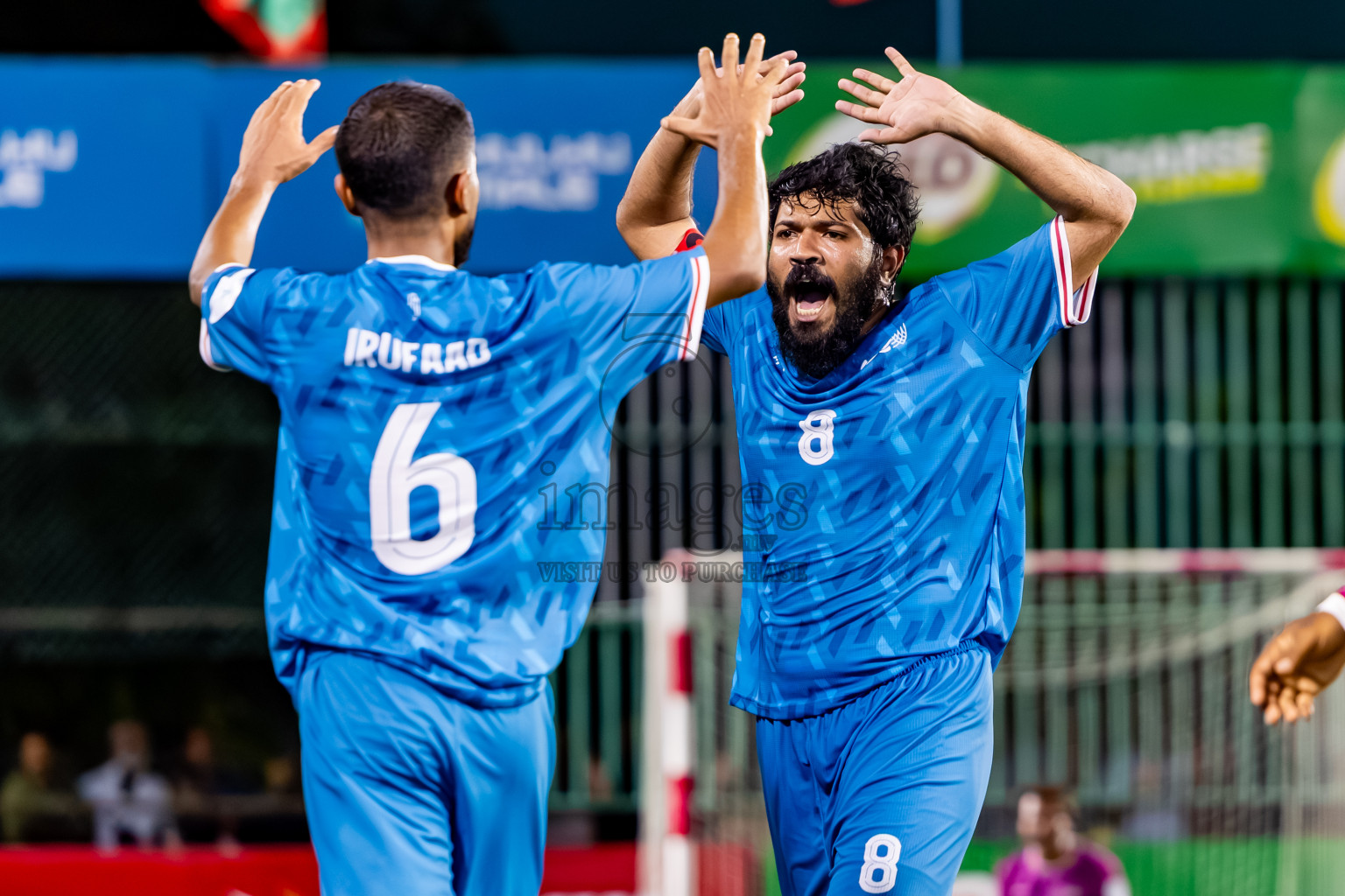 Club Binara vs Club 220 in Day 11 of Club Maldives Cup Classic 2025 was held in Rehendi Futsal Ground, Hulhumale', Maldives on Thursday, 25th September 2025. Photos: Nausham Waheed / images.mv