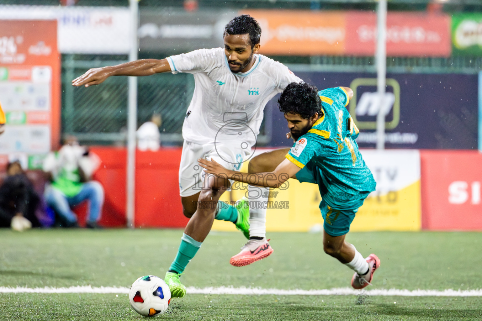 WAMCO vs MPL in Club Maldives Cup 2024 held in Rehendi Futsal Ground, Hulhumale', Maldives on Thursday 26th September 2024. 
Photos: Shuu Abdul Sattar / images.mv