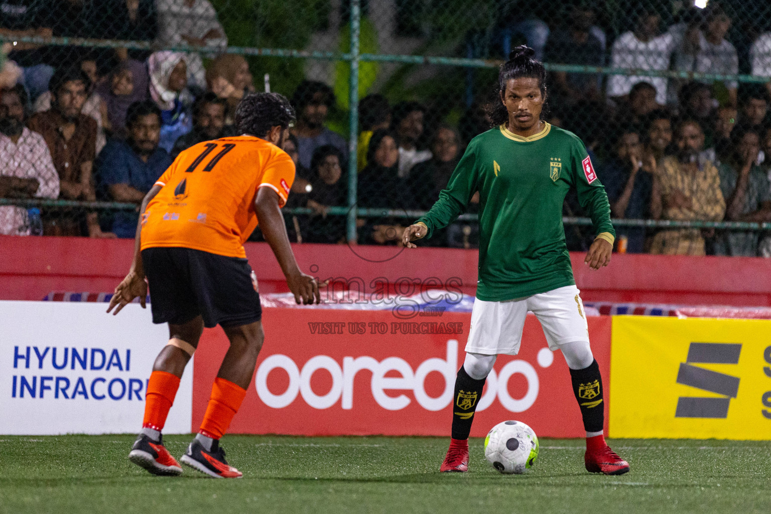 Th Thimarafushi vs Th Hirilandhoo in Day 3 of Golden Futsal Challenge 2024 was held on Wednesday, 17th January 2024, in Hulhumale', Maldives
Photos: Ismail Thoriq / images.mv